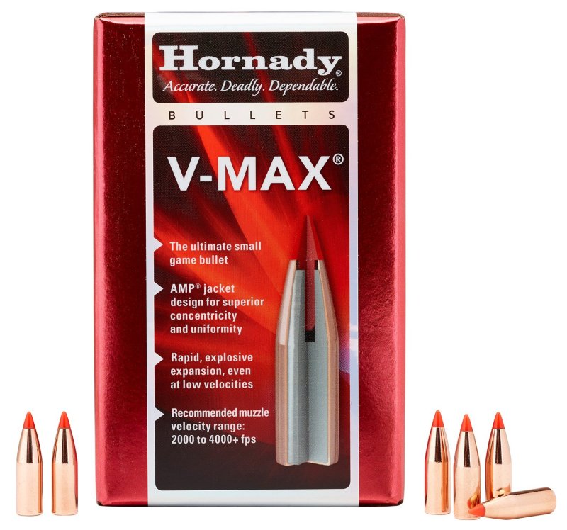 Ammo Caliber 6mm - Bullet Weight 65 Grain V-Max Rounds per Box 100