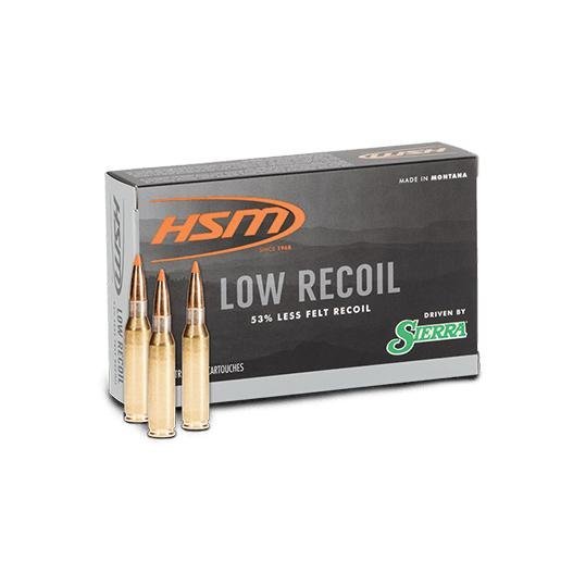 HSM Low Recoil 6.5 Creedmoor Sierra 140 gr. Rifle Ammo