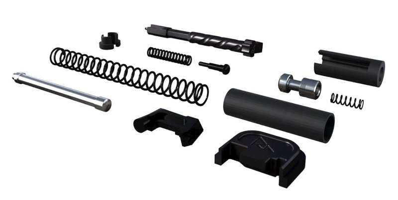 GSM Outdoors Rival Arms RA42G001A 9mm Black PVD Slide Completion Kit