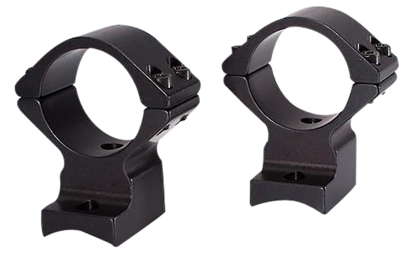 Talley 930734 Scope Mount Ring Combo 1in Tube Low Black Anodized