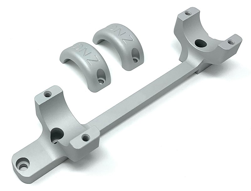 DNZ Products 19700 Game Reaper Scope Mount Remington 700 1" Medium Silver