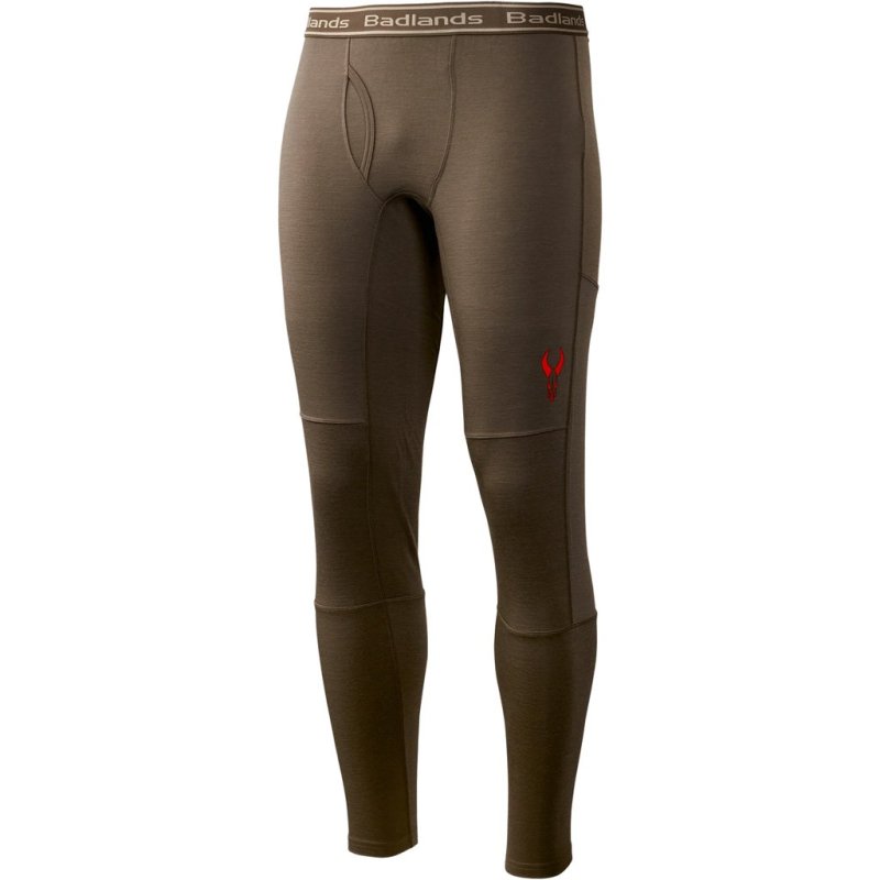 Badlands Pecora Heavyweight Merino Wool Leggings 2XL Mud 250g