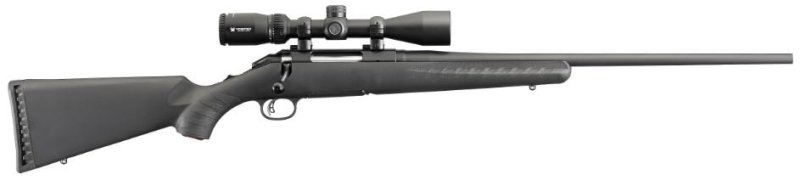 Ruger American 270 Win 22 in Matte Black Bolt Action 4 Round Capacity