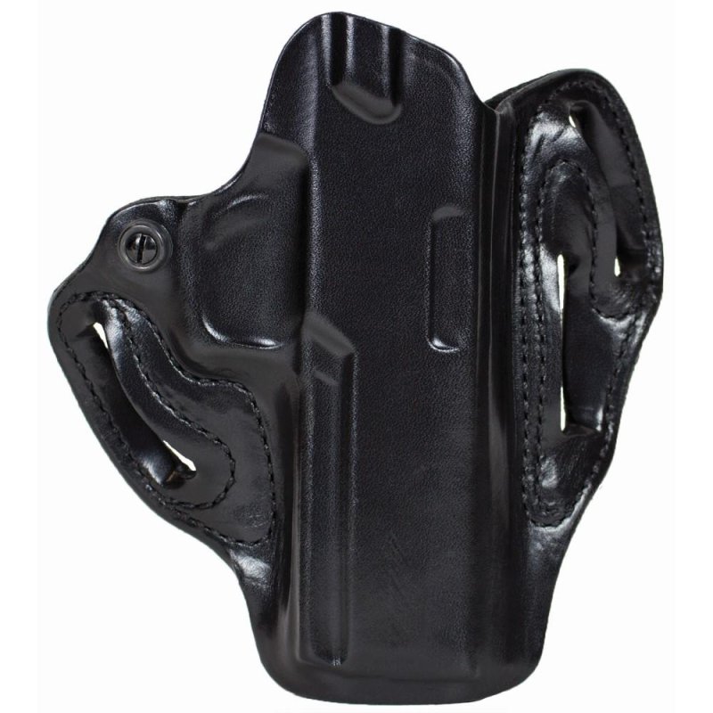 DeSantis 002BAX7Z0 Speed Scabbard RH Leather Holster for Shield 9/40