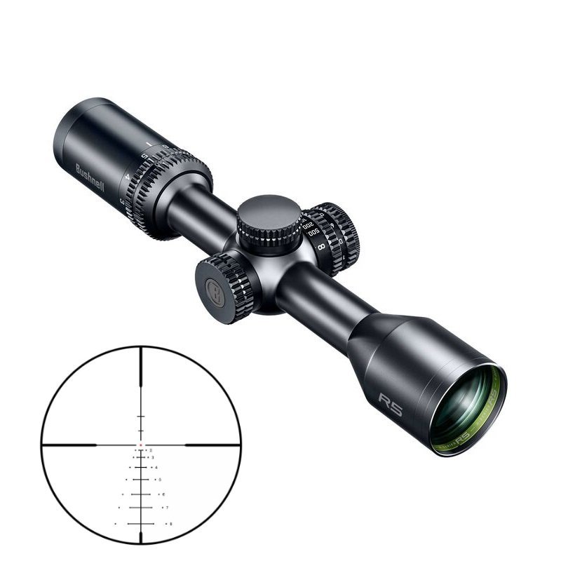 Bushnell Trophy R5 Rifle Scope 4-12x40 1 DOA LRH800 Black 40MM