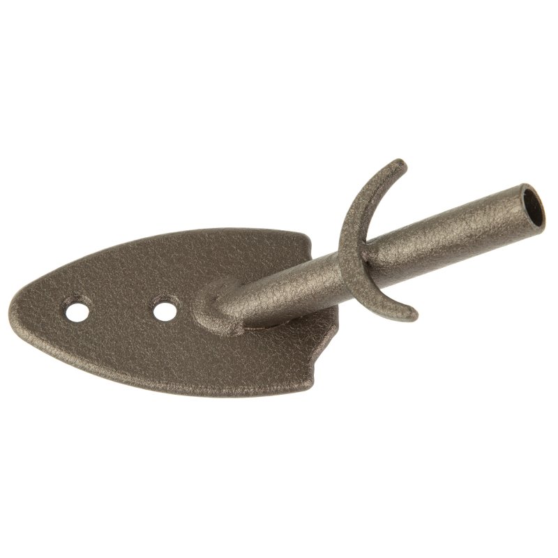 Skull Hooker Flush Wall Mount Powder Coat Finish Brown
