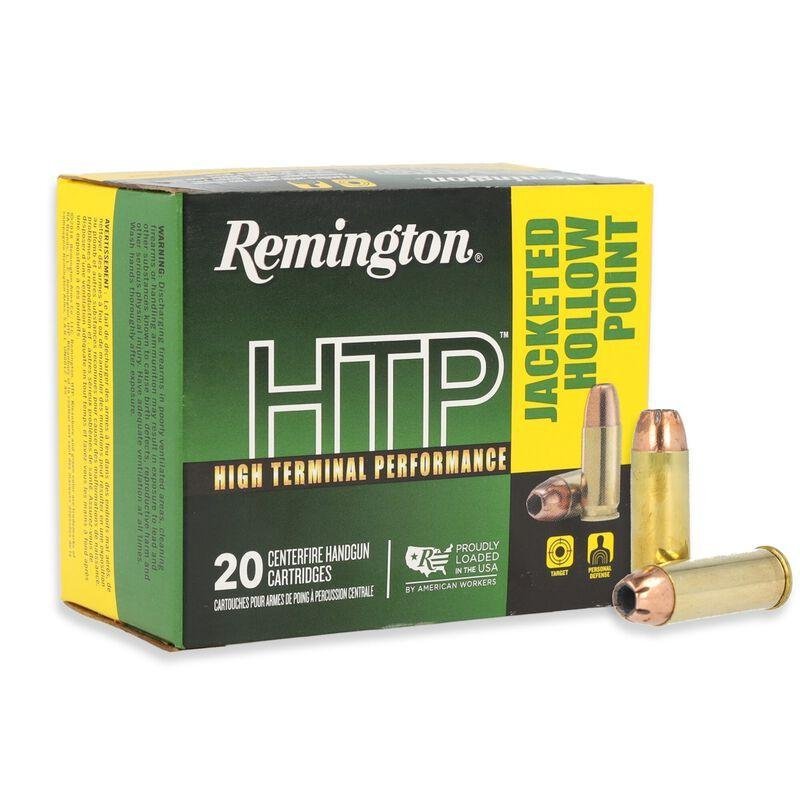 Remington Ammunition 23012 HTP Defense 45 Colt (LC) 230 gr Jacketed Hollow Point (JHP) 20 Per Box/ 25 Cs