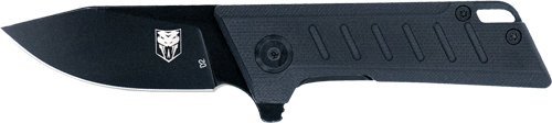 CobraTec Knives Small Riptide Black D2 Blade Drop Point SCTRTDD2BLK
