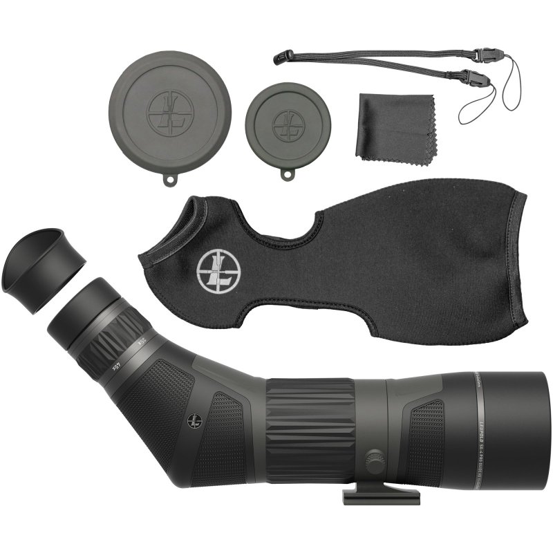 Leupold 185681 SX-4 Pro Guide HD 15-45x65mm Angled Spotting Scope