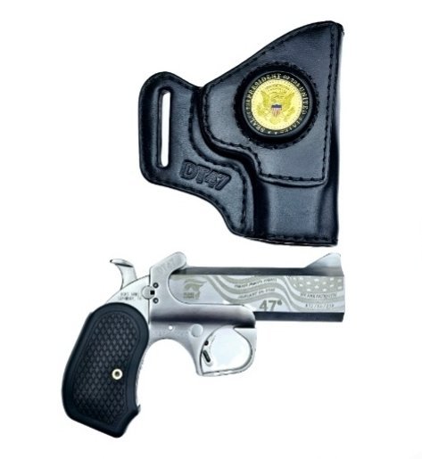 Bond Arms DT47 Trump 47th Pres LTD 45 Colt/410 Bore 4.25in w/Holster