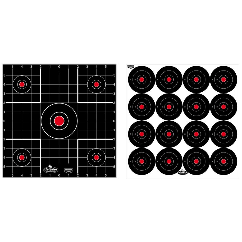 Birchwood Casey Dirty Bird 12" Combo Shooting Targets 12-Pack