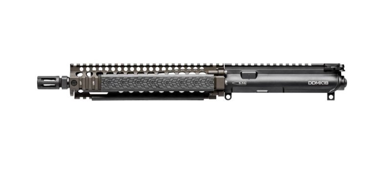 Daniel Defense 23-004-08013-011 MK18 5.56 10.3" Upper Receiver FDE Rail