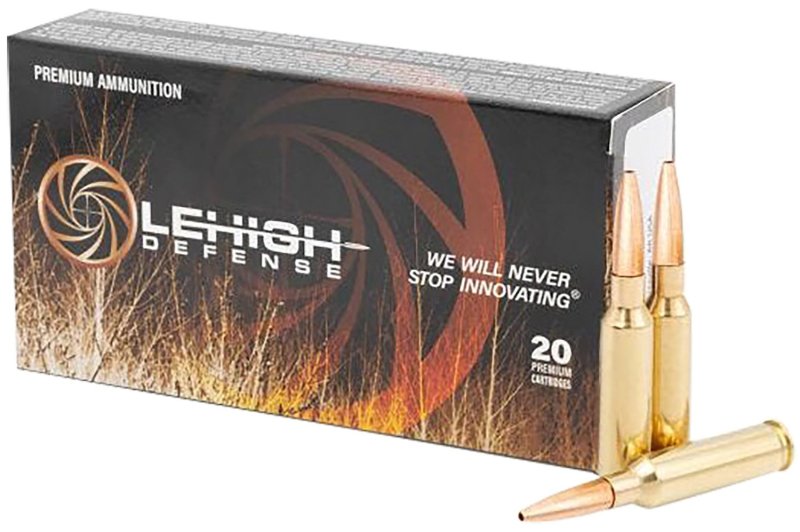 Lehigh Defense LA65CM130CC 6.5 Creedmoor 130 Grain Controlled Chaos