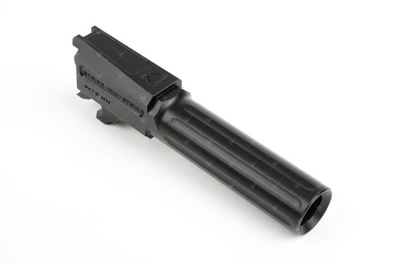 Strike Industries P365-BARREL 9mm 3.10" Fluted Black Nitride Barrel