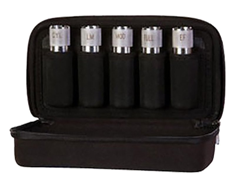 Carlson's 00400 Choke Tube Case Black Nylon Holds 5 Chokes