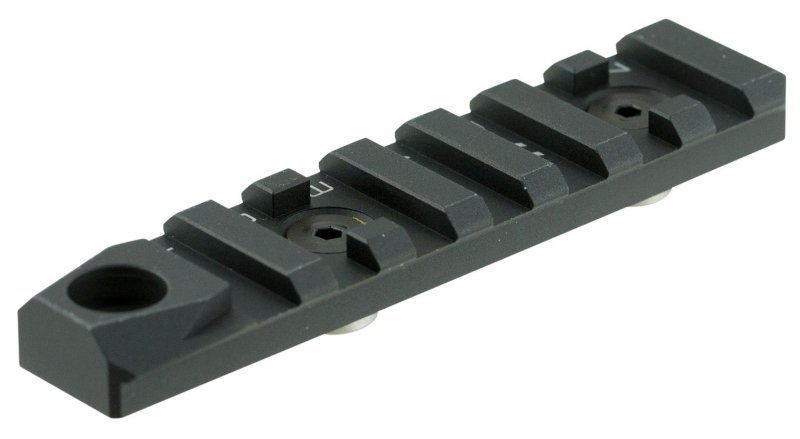 Strike Industries SI-LINK MLOK/Keymod Rail Section 7 Slot QD Black