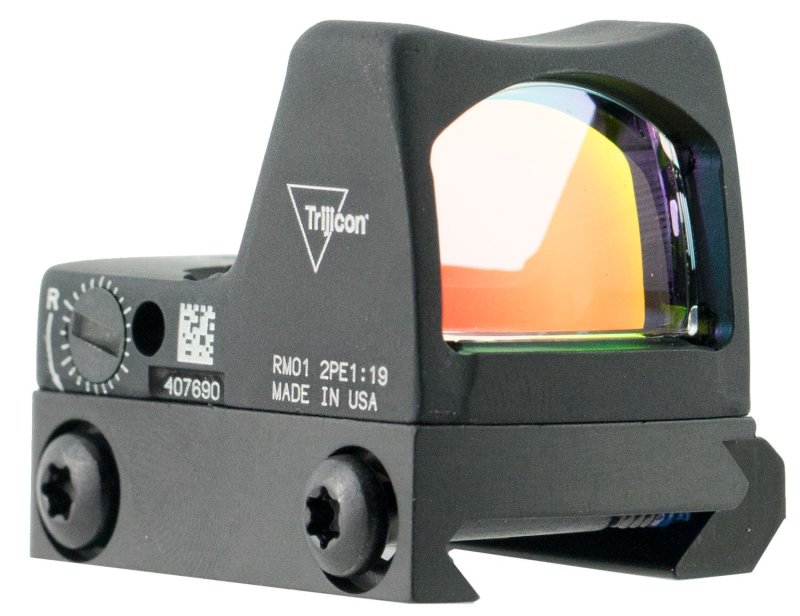 Trijicon RMR Type 2 3.25 MOA Red Dot Sight Matte Black Picatinny Mount