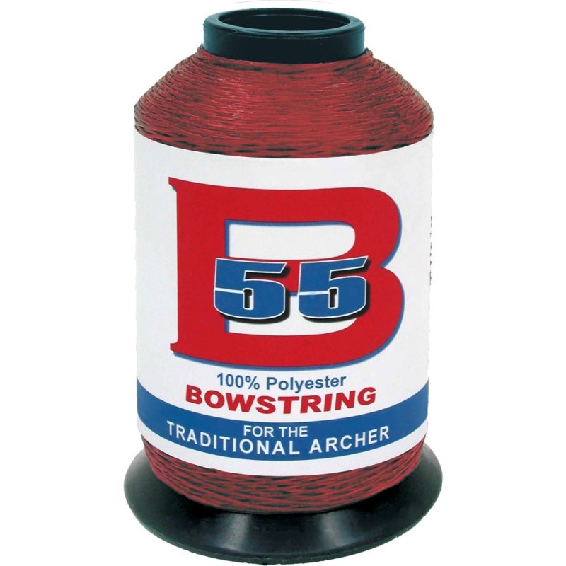 BCY B55 Bowstring Material, Root Beer, 1/4 lb.