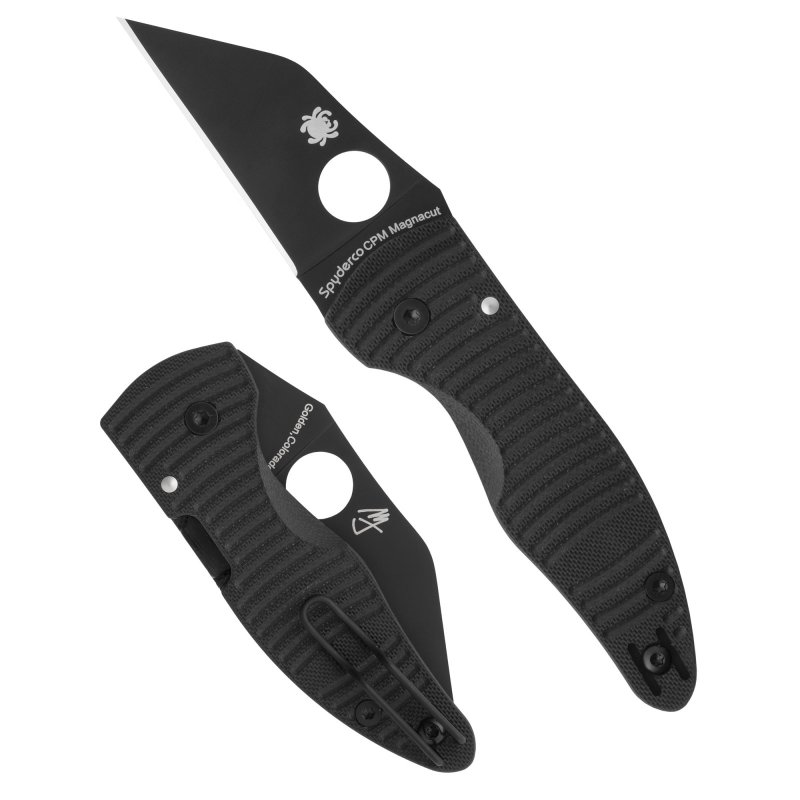 Spyderco MicroJimbo Salt Folding Knife 2.45" Wharncliffe Blade 6.22"