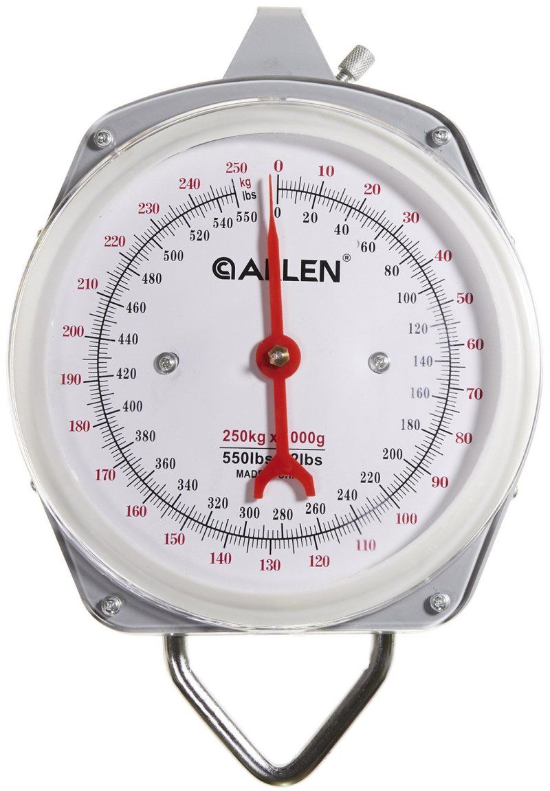 Allen Company 5500 Scale 550 lb Capacity Adjustable Tare
