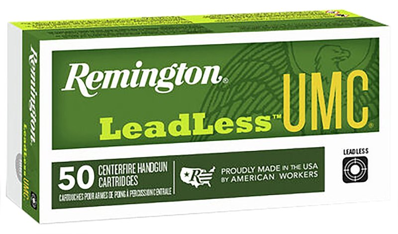 Remington UMC Leadless 40 S&W 180 gr Flat Nose Enclosed Base 50 Rounds