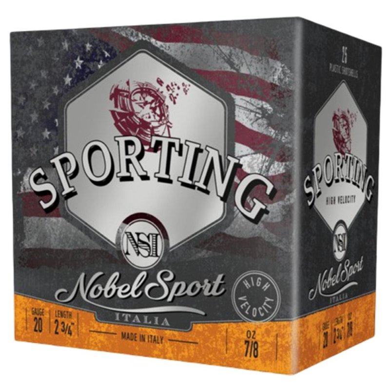 Eurosports Noble Sport Target 20ga 2-3/4 In 7/8 oz #8 25ct