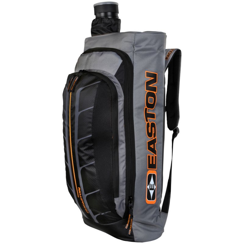 Easton 24628 Club XT Recurve Backpack Grey, Adjustable Harness, Arrow Tote