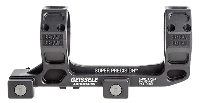 Geissele 05417B AR15 Super Precision Scope Mount 7075-T6 Aluminum Black