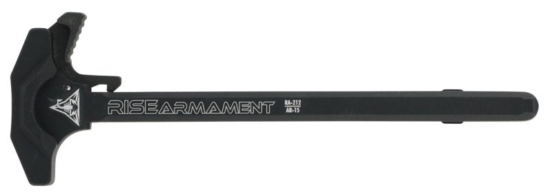 Rise Armament RA-212-BLK AR-15 Charging Handle Black 7075 Aluminum