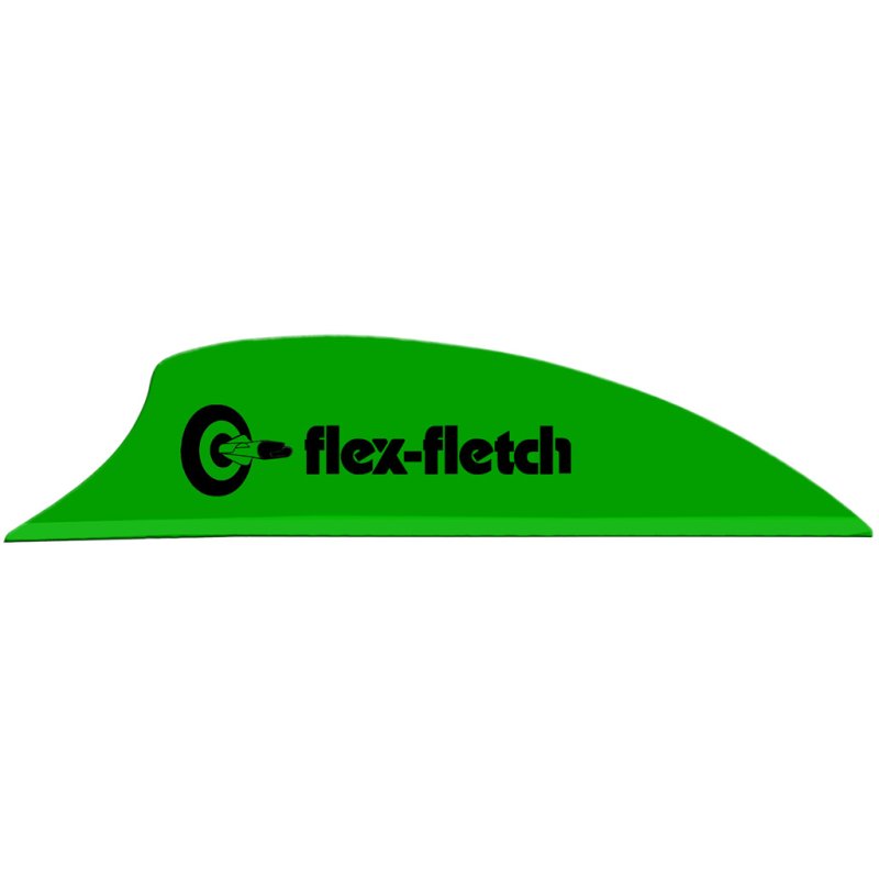 Flex Fletch SK-2-FG-39 Vanes Flo Green 2 In 39-Pack No Flutter Design