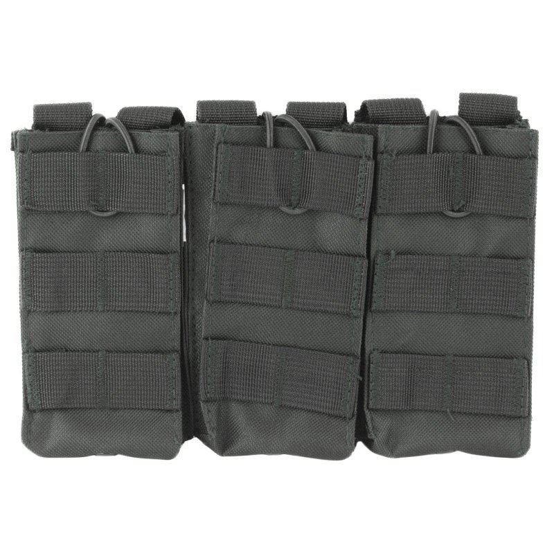NcSTAR Triple AR Magazine Pouch Nylon Black MOLLE Straps
