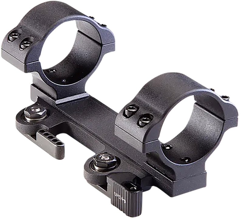 LaRue Tactical LT12030 In Line QD Scope Mount Black 30mm Tube Low Rings