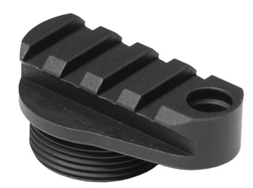 Cmmg 22CA6E8 Picatinny End Cap Tactical Black Finish