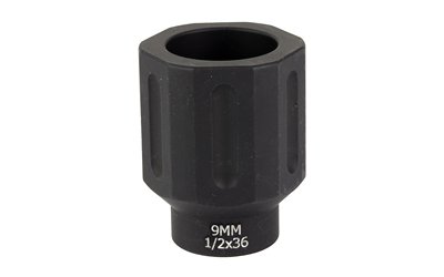 Battle Arms BAD-FLASHCAN-6-1-2x36 9MM Blast Diverter Black Anodized