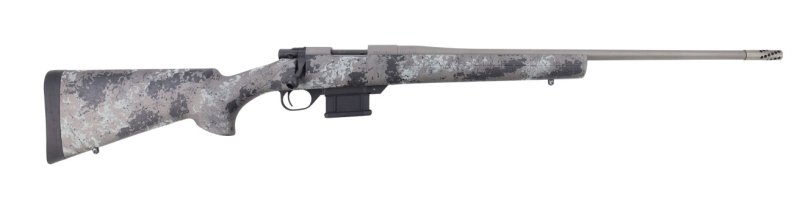 Howa M1500 Fence Line 6.5 Grendel 20 In Heavy Threaded Light Grey Camo