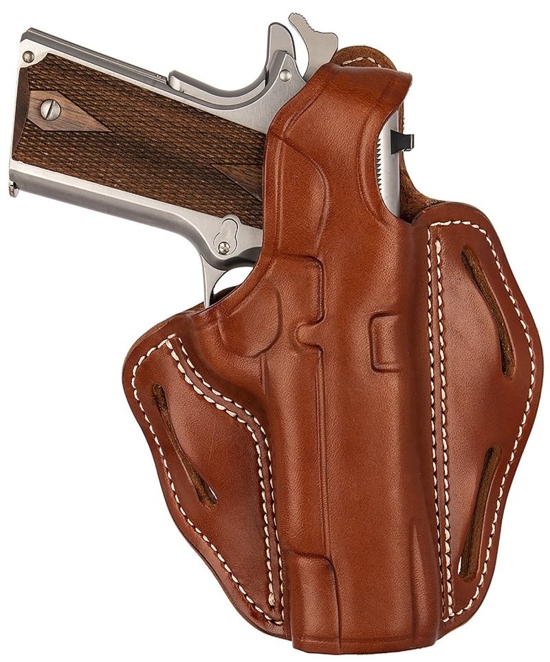 1791 Gunleather BHX OWB Belt-Slide Holster Classic Brown Leather