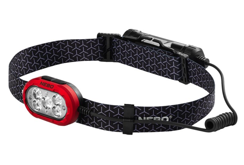 NEBO NEBHLP0041 Rechargeable LED Headlamp 400 Lumens Adjustable Strap