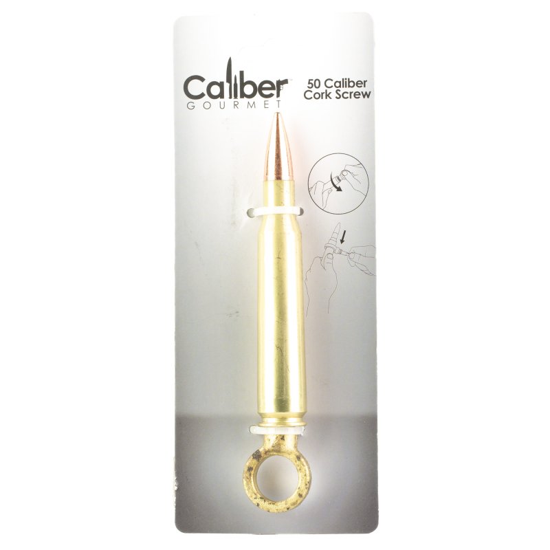 Caliber Gourmet 50 Caliber Corkscrew Gold