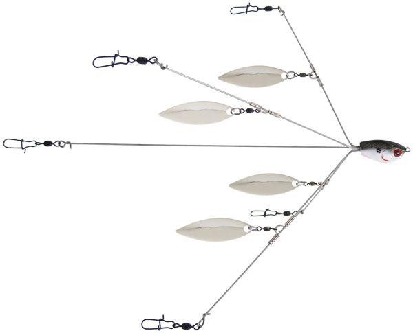 YUM FlashMob Jr YUMBLW5TSNR 5-Wire Willow Rig