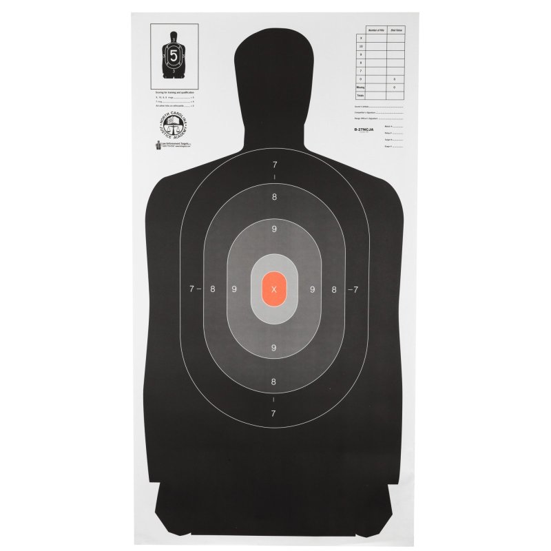 Action Target B27NCJA100 Silhouette Target 24 in x 45 in 100 Pack