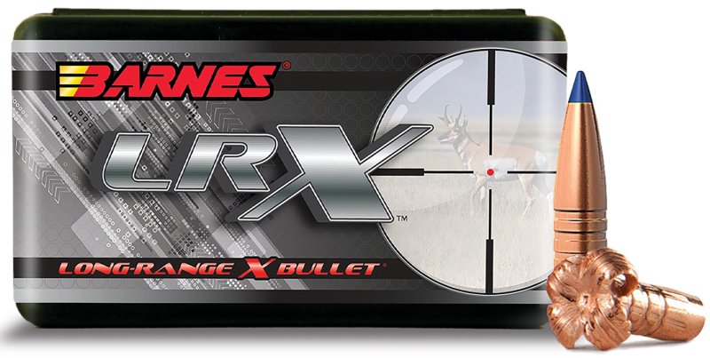 Barnes 30262 LRX Long Range .270 Win 129gr Boat Tail 50 Rounds Box