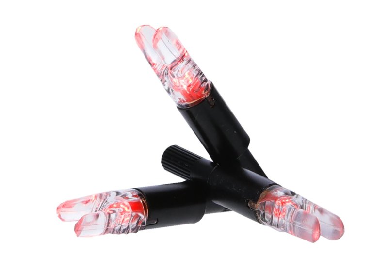NAP NAPILLNXRD3PK Thunderglo Red Illuminated Crossbow Nock 3 Pack