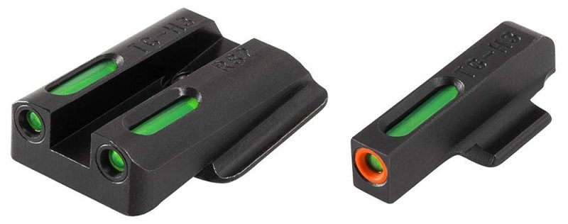 TruGlo TG13RS2PC TFX Pro Night Sights Ruger LC9/9S/380 Black Nitride