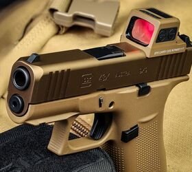 Glock 43X 9mm 3.41 In 10+1 Coyote Optic Cut Shield RMS Front Rail