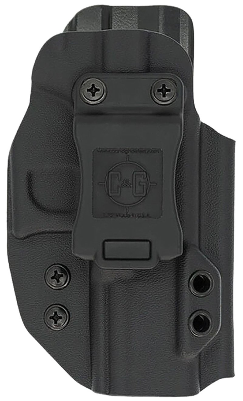 C&G Holsters 0526-100 Covert IWB Kydex for S&W Shield 9/40 Black