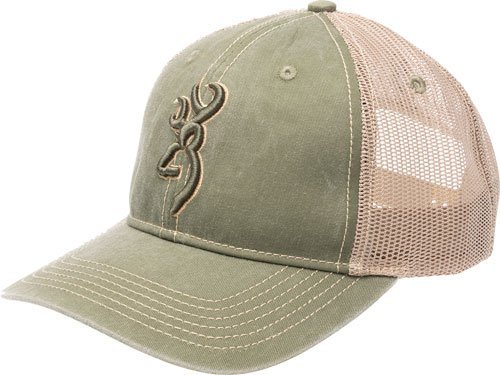 BROWNING CAP COLCORD MESH BACK GREEN