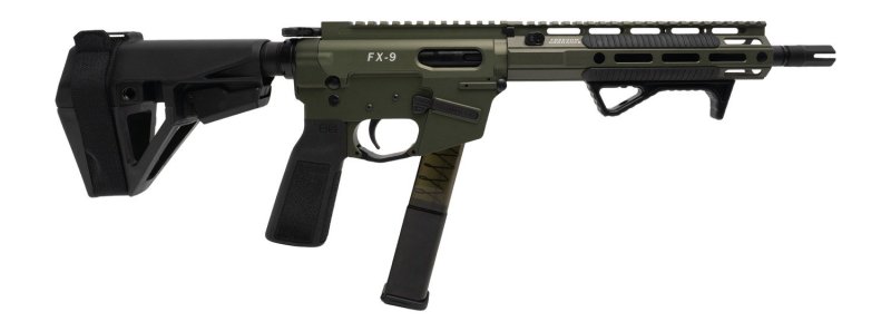 Freedom FX9P10E ODG 9mm 10in SBA5 Brace Tactical