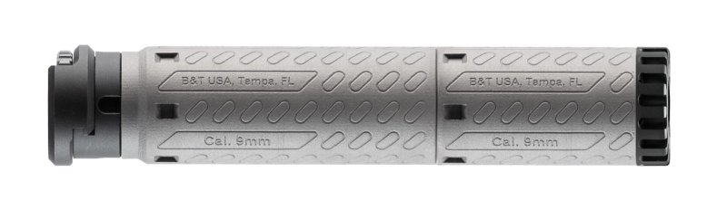 B&T USA SDSQDM9 9mm Modular Suppressor RBS 3-Lug Mount
