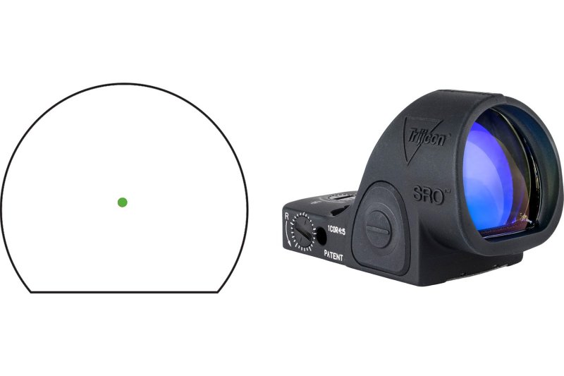 Trijicon SRO Specialized Reflex Optic Green Dot 2.5 MOA 1X