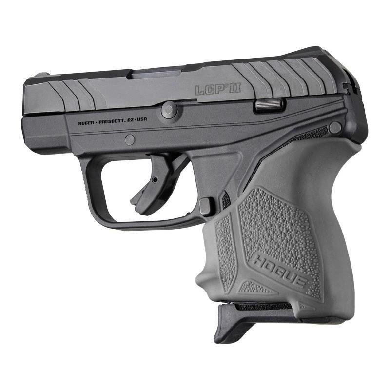 Hogue HandAll Beavertail Handgun Grip Sleeve Ruger LCP II Slate Grey
